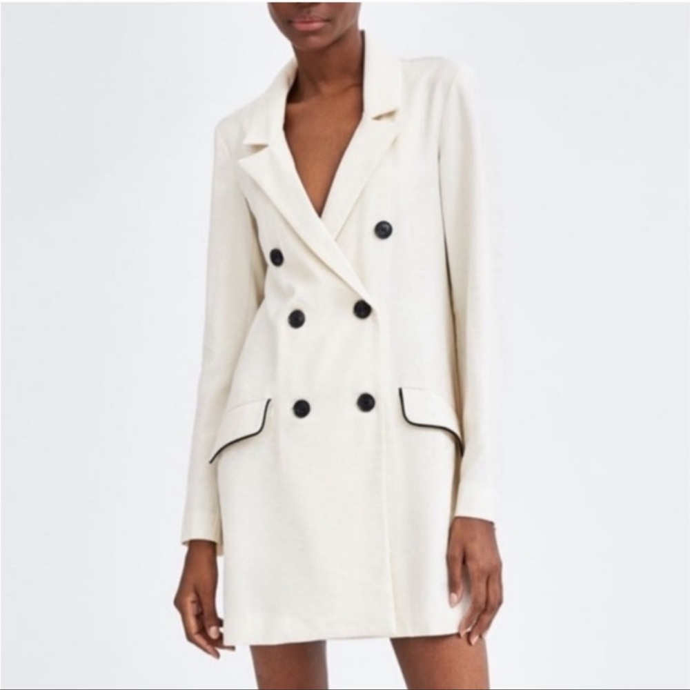 Zara Trf Collection Blazer Dress